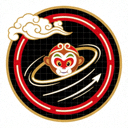 悟空体育品牌Logo，蓝色火焰与悟空剪影组合